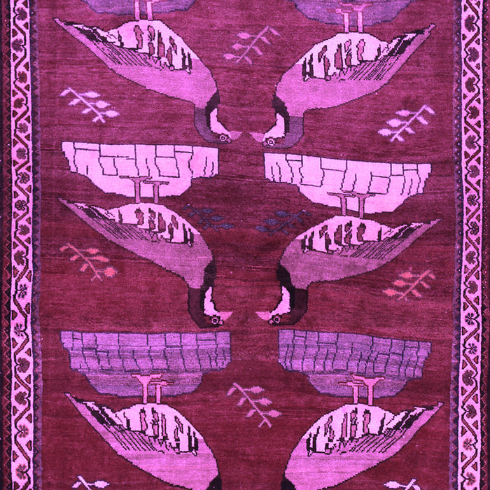 Persian Purple Traditional Rug, tr860pur