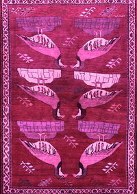 Persian Pink Traditional Rug, tr860pnk