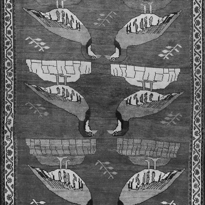 Persian Gray Traditional Rug, tr860gry