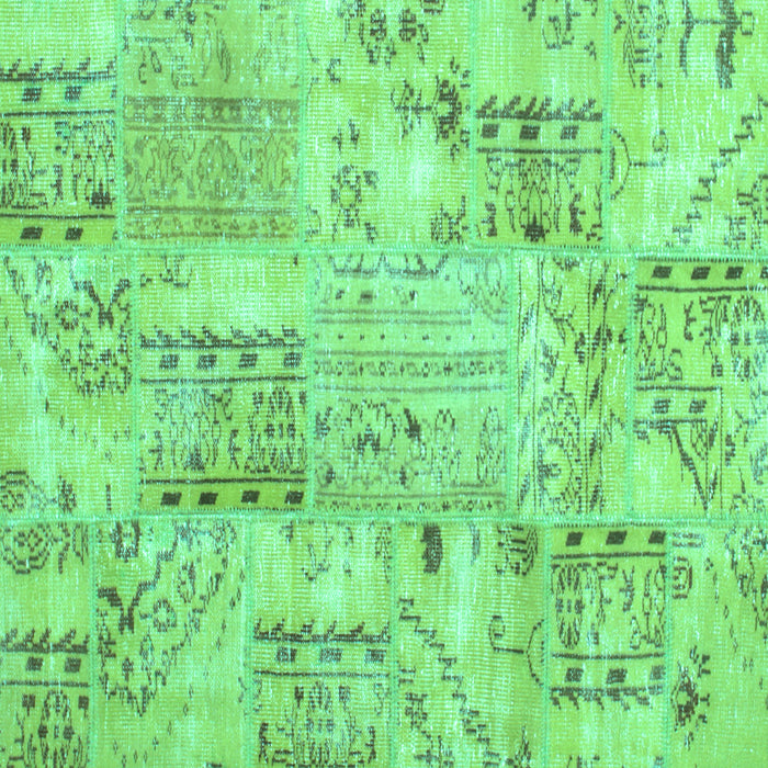 Square Persian Turquoise Traditional Rug, tr861turq