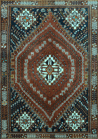 Persian Light Blue Traditional Rug, tr862lblu