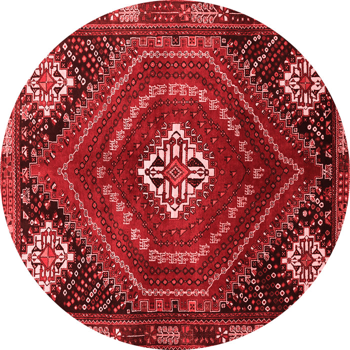 Machine Washable Persian Red Traditional Rug, wshtr862red