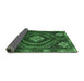 Sideview of Persian Emerald Green Traditional Rug, tr862emgrn