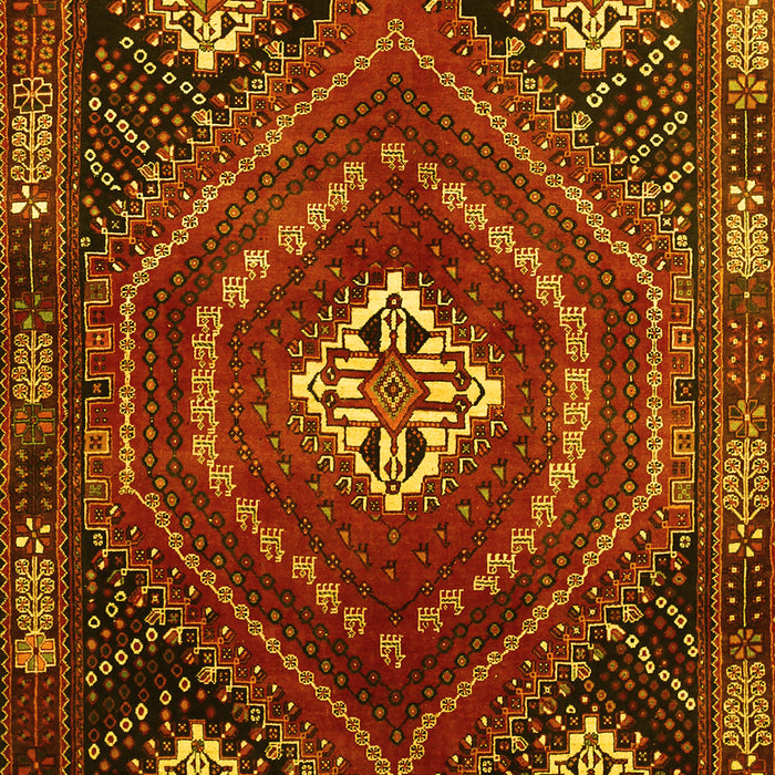 Persian Yellow Traditional Rug, tr862yw