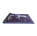 Sideview of Animal Blue Traditional Rug, tr863blu