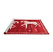 Traditional Red Washable Rugs