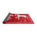 Animal Red Traditional Area Rugs