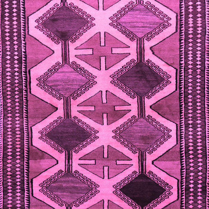 Machine Washable Persian Purple Traditional Area Rugs, wshtr864pur