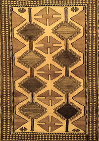 Persian Brown Traditional Rug, tr864brn