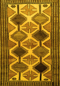 Persian Yellow Traditional Rug, tr864yw