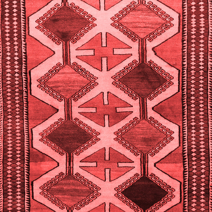 Machine Washable Persian Red Traditional Rug, wshtr864red