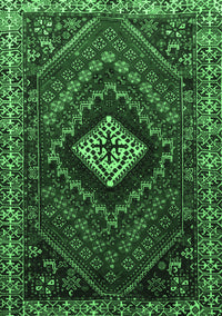 Persian Emerald Green Traditional Rug, tr865emgrn