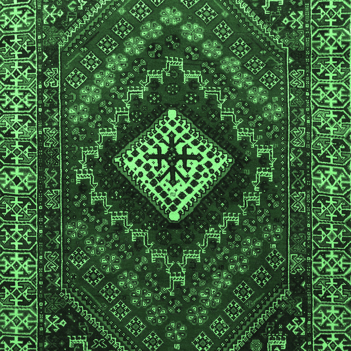 Persian Emerald Green Traditional Rug, tr865emgrn
