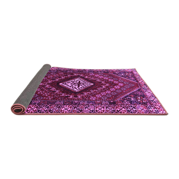 Sideview of Persian Purple Traditional Rug, tr865pur