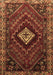 Persian Brown Traditional Rug, tr865brn