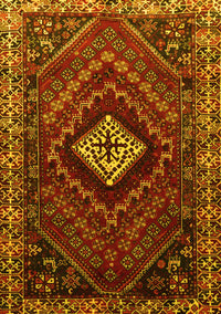 Persian Yellow Traditional Rug, tr865yw