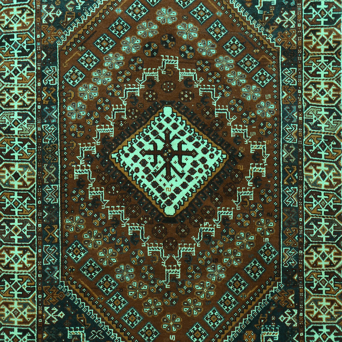 Persian Turquoise Traditional Rug, tr865turq