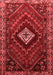 Persian Red Traditional Area Rugs