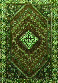 Persian Green Traditional Rug, tr865grn