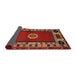 Sideview of Traditional Red Persian Rug, tr866