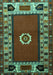 Persian Turquoise Traditional Rug, tr866turq