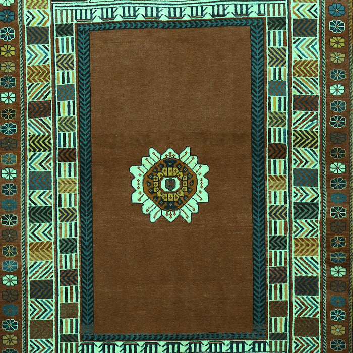 Persian Turquoise Traditional Rug, tr866turq
