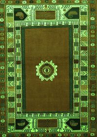 Persian Green Traditional Rug, tr866grn