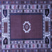 Square Persian Blue Traditional Rug, tr866blu