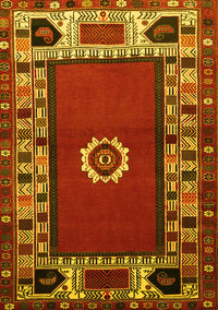 Persian Yellow Traditional Rug, tr866yw