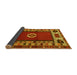 Sideview of Persian Yellow Traditional Rug, tr866yw