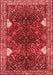 Persian Red Traditional Area Rugs