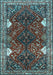 Persian Light Blue Traditional Rug, tr867lblu