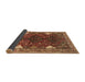 Sideview of Persian Brown Traditional Rug, tr867brn