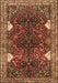 Persian Brown Traditional Rug, tr867brn