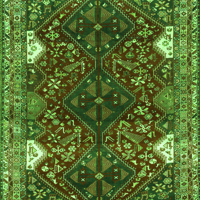 Persian Green Traditional Rug, tr867grn