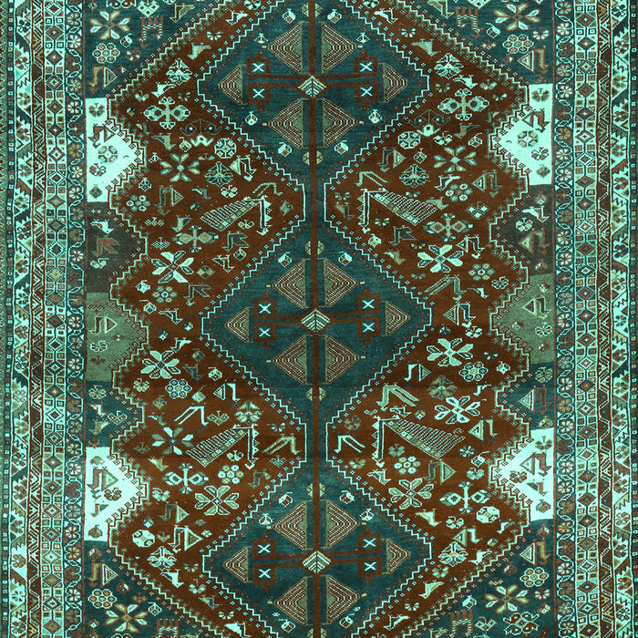 Persian Turquoise Traditional Rug, tr867turq