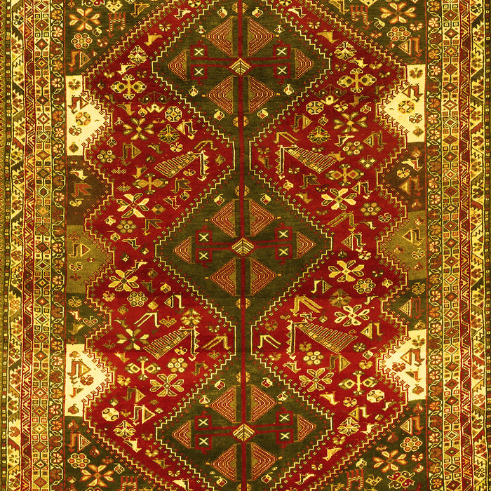 Persian Yellow Traditional Rug, tr867yw