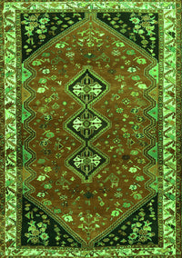 Persian Green Traditional Rug, tr868grn