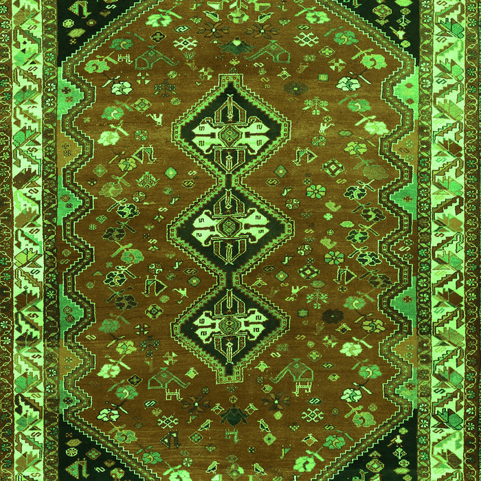 Persian Green Traditional Rug, tr868grn
