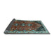 Sideview of Persian Light Blue Traditional Rug, tr868lblu