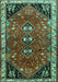 Persian Turquoise Traditional Rug, tr868turq