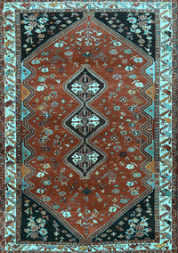 Persian Light Blue Traditional Rug, tr868lblu