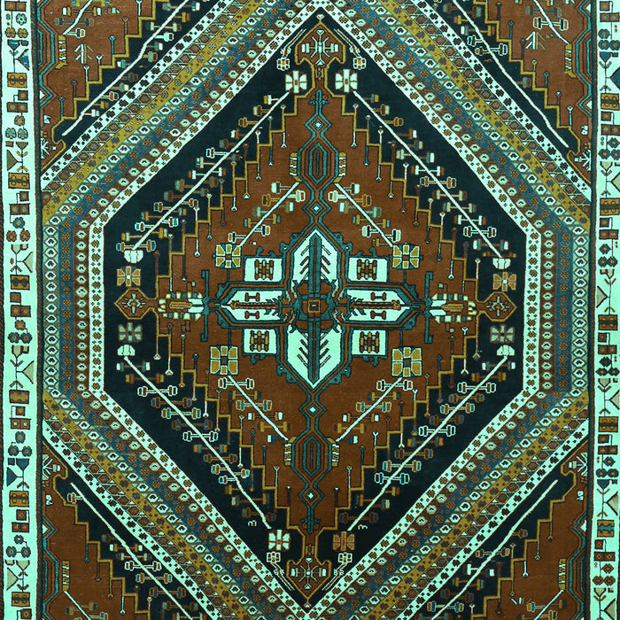 Persian Turquoise Traditional Rug, tr869turq