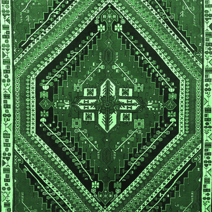 Persian Emerald Green Traditional Rug, tr869emgrn