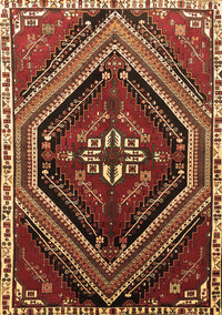 Persian Brown Traditional Rug, tr869brn