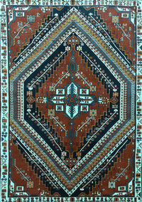 Persian Light Blue Traditional Rug, tr869lblu
