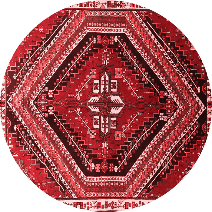 Machine Washable Persian Red Traditional Rug, wshtr869red
