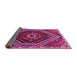 Sideview of Persian Pink Traditional Rug, tr869pnk