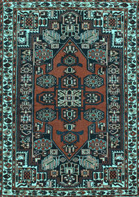 Persian Light Blue Traditional Rug, tr86lblu