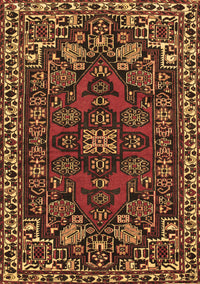 Persian Brown Traditional Rug, tr86brn